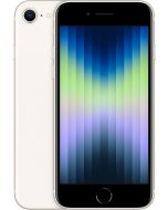 Apple iPhone SE 3 (2022) 128GB Starlight unlocked smartphone front and back