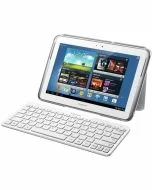 Illustration depicting Samsung BKB-10 Bluetooth Keyboard for Tablet Phone (UK QWERTY) : MicroDream.co.uk