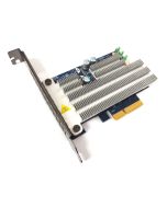 HP 742006-005 Z Turbo Drive G2 adapter card angled view