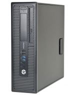 HP EliteDesk 800 G1 SFF Quad Core i5-4570 3.20GHz 8GB 1TB DVDRW WiFi Windows 10 Professional Desktop PC Computer