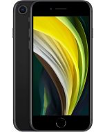 Apple iPhone SE (2020) Black – 64GB – Unlocked – front and back view