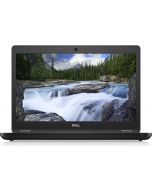 Dell Latitude 5490 business laptop front view with 14-inch HD display Windows 11 Pro