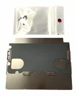 Apple MacBook Pro A1502 trackpad cover/bracket – with screws – top view