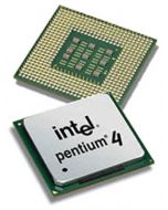 Illustration depicting Intel Pentium 4 1.60GHz Socket 478 CPU Processor SL5VH