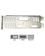 GTX 1050 Ti Full Height Bracket for Video Graphics Card HDMI DVI DisplayPort