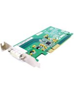 Illustration depicting Dell FH868 0FH868 Sil 1364A ADD2-N PCI-Express DVI-D Low Profile Adapter Card : MicroDream.co.uk