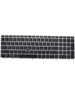 Illustration depicting Genuine HP EliteBook 850 G3 G4 US QWERTY Backlit Keyboard 836623-B31 : MicroDream.co.uk