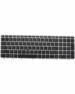 Illustration depicting Genuine HP EliteBook 850 G3 G4 US QWERTY Backlit Keyboard 836623-B31 : MicroDream.co.uk