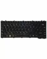 Illustration depicting Genuine Toshiba Satellite Pro U500 Keyboard V101462AK1 H000015740 : MicroDream.co.uk