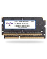 KingFast 16GB (2x8GB) DDR3L 1600MHz PC3L-12800 SODIMM Laptop Memory RAM