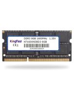 KingFast 8GB (1x8GB) DDR3L 1600MHz PC3L-12800 SODIMM Laptop Memory RAM - KF1600NDBD3-8GB