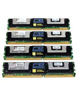 Illustration depicting 16GB (4x4GB) KVR667D2Q8F5/4G DDR2 PC2-5300F 4Rx8 667MHz ECC FB Server Memory Ram : MicroDream.co.uk