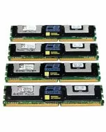 Illustration depicting 16GB (4x4GB) KVR667D2Q8F5/4G DDR2 PC2-5300F 4Rx8 667MHz ECC FB Server Memory Ram : MicroDream.co.uk