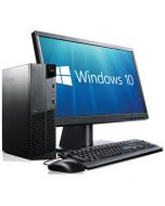 Complete set of Windows 10 Quad Core i5 WiFi Desktop PC Computer