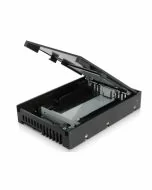 Illustration depicting Icy Dock 2.5" to 3.5" SATA SSD HDD Adapter Caddy MB882SP-1S-2B