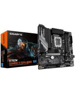 Gigabyte B760M GAMING X DDR4 GEN5 motherboard box and angle view