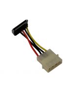 4 Pin Molex to Right Angled SATA Adapter Cable