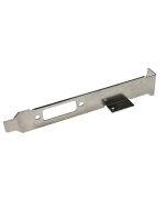 Full height dms-59 graphics card bracket rear view