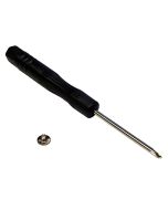 PH #00 Phillips screwdriver with yellow handle and precision cross tip
