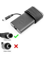Genuine Dell LA90PM130 6C3W2 90W Laptop AC Adapter Power Supply Charger 19.5V 4.62A