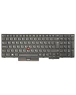 Lenovo ThinkPad P52 P72 P53 P73 UK QWERTY Keyboard 01YP708 SN20P34524 front view