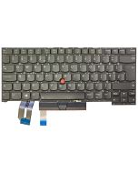 Front View of Lenovo T490s UK Keyboard SN20R66138