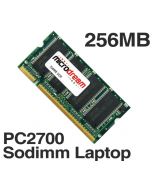Illustration depicting 256MB PC2700 333MHz 200Pin DDR Sodimm Laptop Memory RAM : MicroDream.co.uk