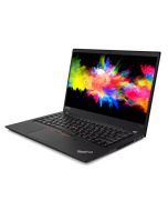 Illustration depicting Lenovo ThinkPad T490s Windows 11 Ultrabook - 14" FHD Touchscreen Core i5-8265U 8GB 256GB SSD HDMI WebCam WiFi PC Laptop : MicroDream.co.uk