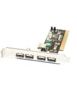 VIA 5-Port USB PCI adapter card VT6212L chipset top view