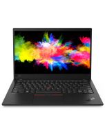 Lenovo ThinkPad X1 Carbon Gen 8 front view with display on