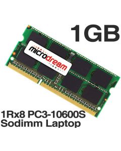 1GB 1Rx8 PC3-10600S 1333MHz 204Pin DDR3 Sodimm Laptop Memory RAM
