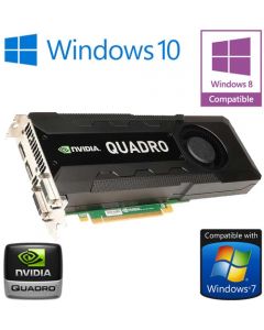 nVidia Quadro K5000 4GB GDDR5 PCI-E Dual DisplayPort 2x DVI Graphics Card 0CFTKF