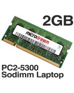 2GB PC2-5300 667MHz 200Pin DDR2 Sodimm Laptop Memory RAM