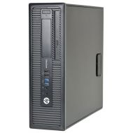 HP EliteDesk 800 G1 SFF Quad Core i5-4570 3.20GHz 8GB 500GB DVDRW WiFi Windows 10 Professional Desktop PC Computer