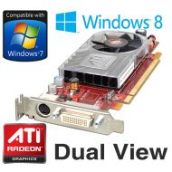 ATi Radeon HD 3450 256MB DMS-59 PCI-e Dual View Low Profile Video Card Y103D