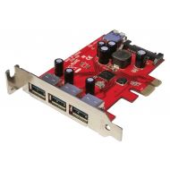 StarTech PEXUSB3S4 4-Port USB 3.0 SATA Low Profile PCIe Expansion Card D119-00B