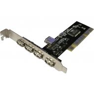 VIA WH-0711 USB 2.0 4+1 Port High Profile PCI Card