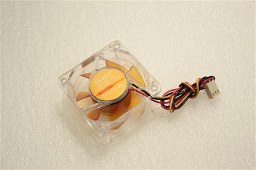 Shuttle XPC SD32G5 Akasa 60mm x 25mm 3-Pin Case Fan AK-186-L2B - Picture 1 of 2