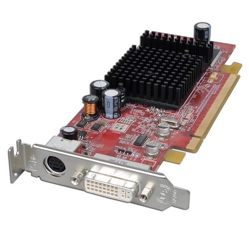 ATI Radeon X600 128MB PCI Express DVI Low Profile Graphics Card Dell J9133