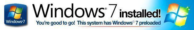 Genuine Windows 7 installed! Genuine Windows 7 installed!