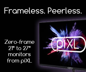 piXL Frameless Monitors